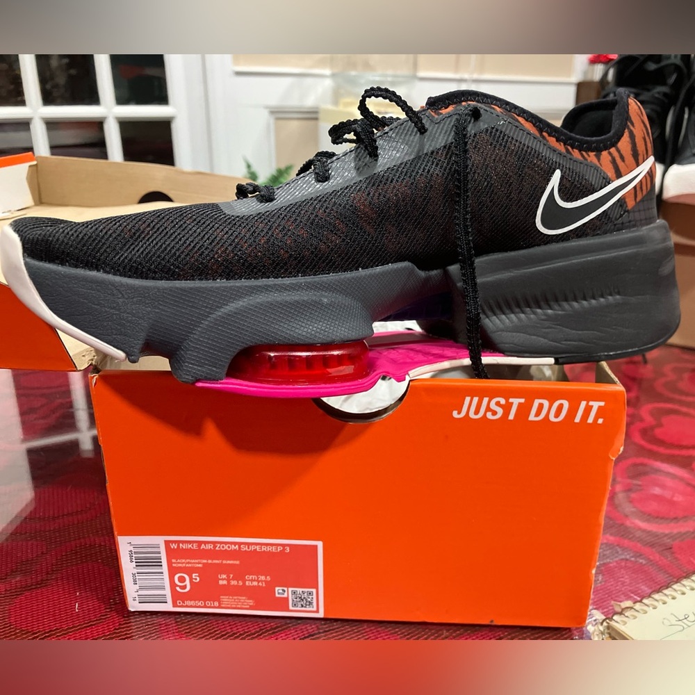 Nike Women's Air Zoom SuperRep 3 'Black Tiger' size 9.5